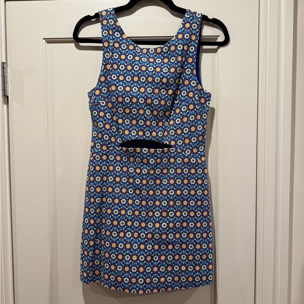 Zara Floral Skort with Cutout sz small